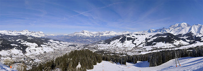 De Megève au Mont-Blanc (16 gigapixels!)