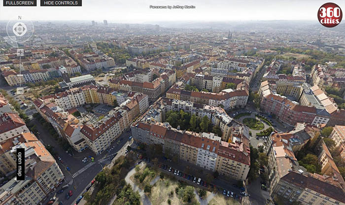 Prague from the TV tower (18 gigapixels)