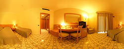 Hotel room in Sorrento, Italy