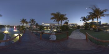 Dubai Internet City panorama