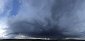 Image of a storm panorama