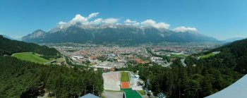 Innsbruck, Austria panorama